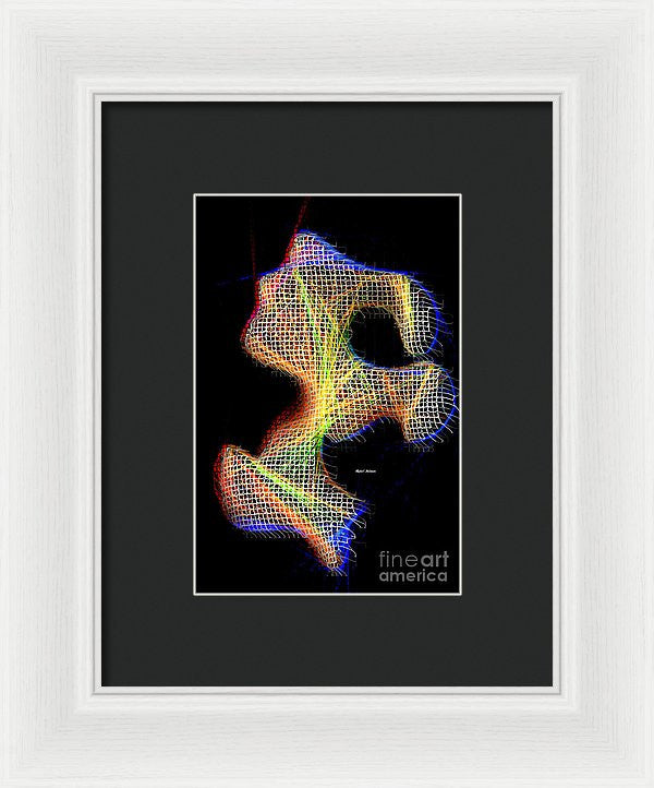 Framed Print - 3d Abstract 711