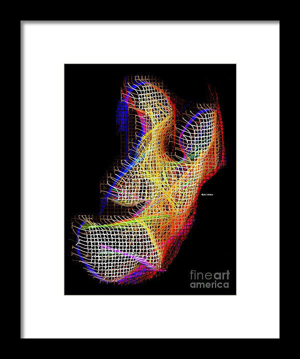 Framed Print - 3d Abstract