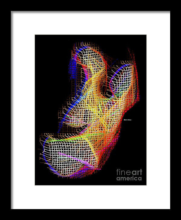 Framed Print - 3d Abstract