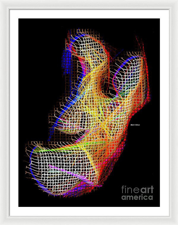 Framed Print - 3d Abstract