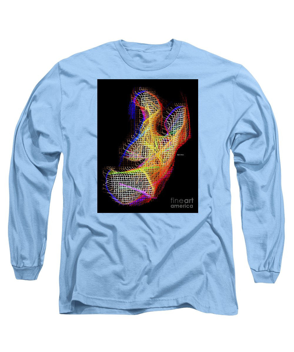 Long Sleeve T-Shirt - 3d Abstract