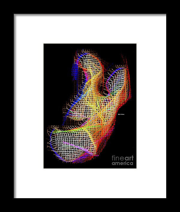 Framed Print - 3d Abstract