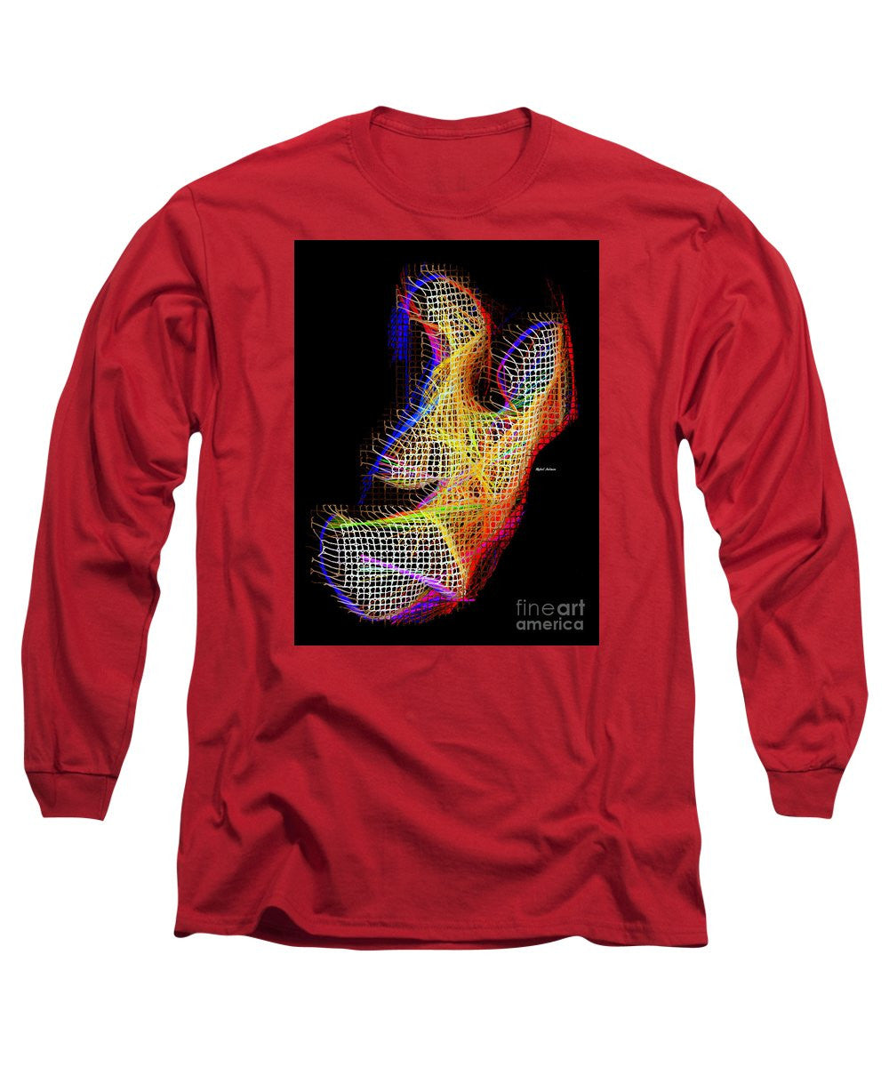 Long Sleeve T-Shirt - 3d Abstract