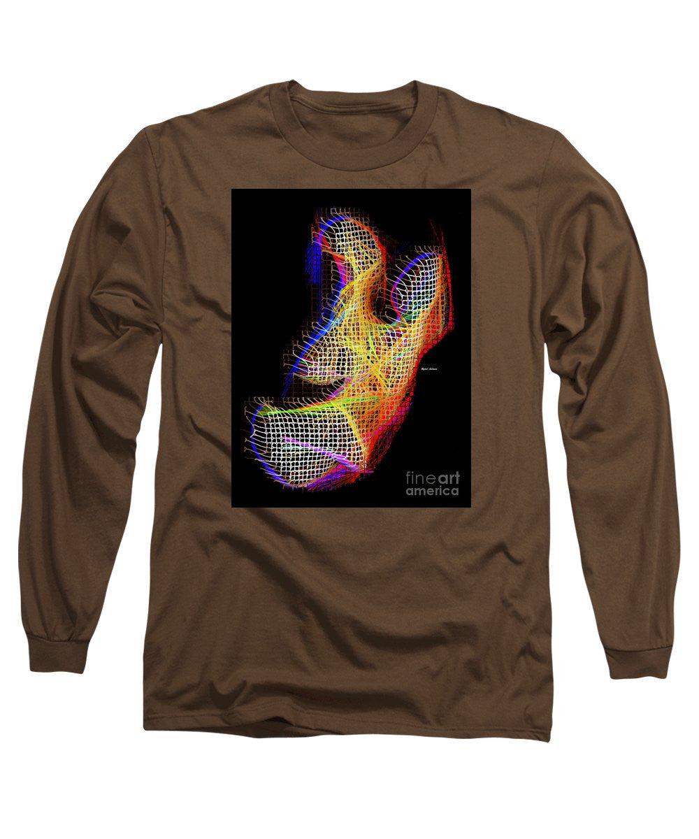 Long Sleeve T-Shirt - 3d Abstract