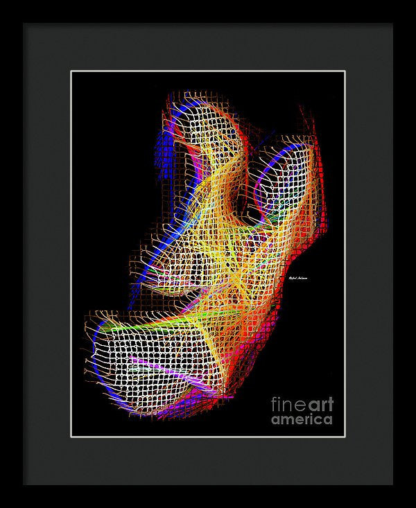 Framed Print - 3d Abstract