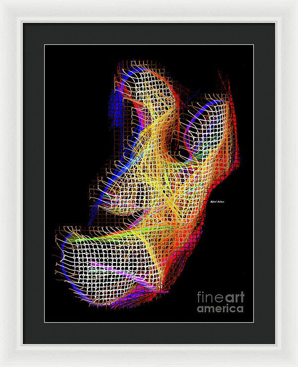 Framed Print - 3d Abstract