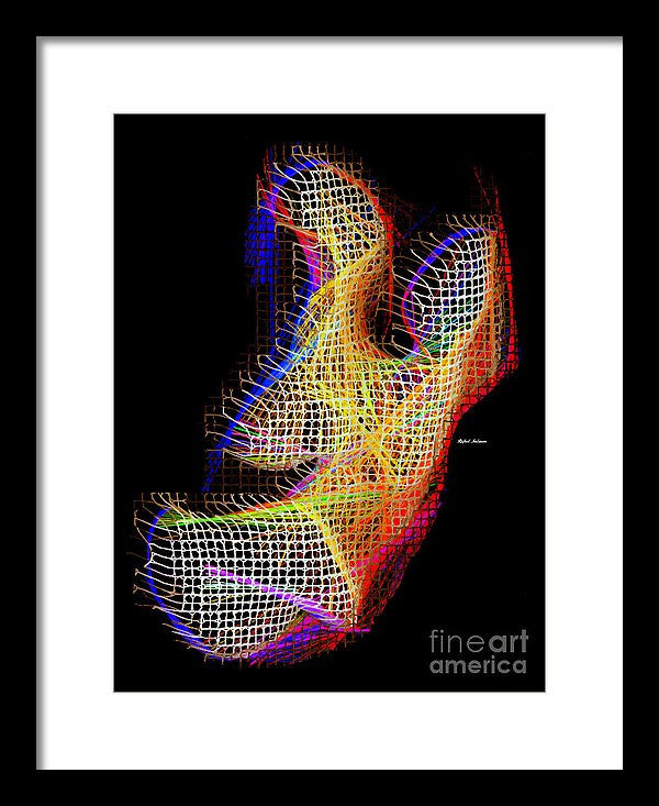 Framed Print - 3d Abstract