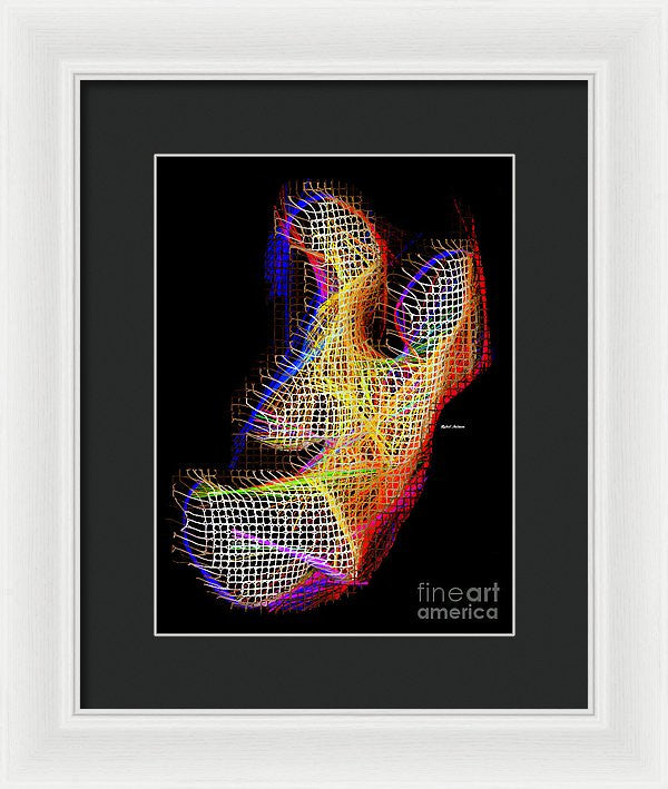 Framed Print - 3d Abstract