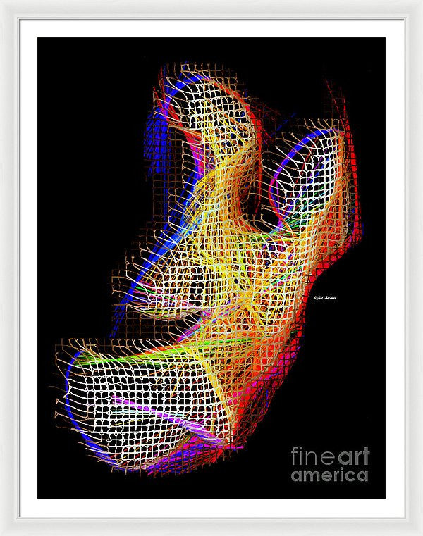 Framed Print - 3d Abstract