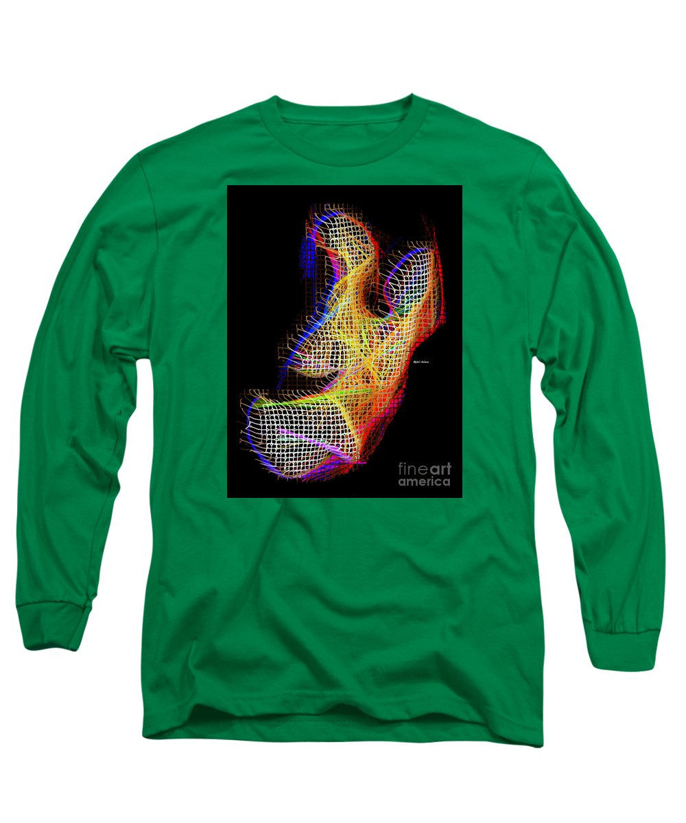 Long Sleeve T-Shirt - 3d Abstract