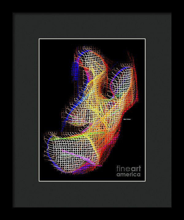 Framed Print - 3d Abstract