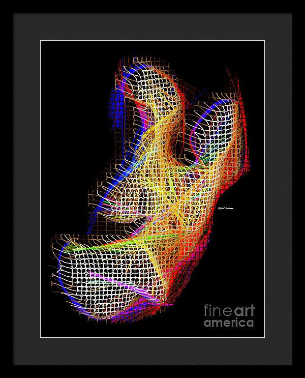 Framed Print - 3d Abstract