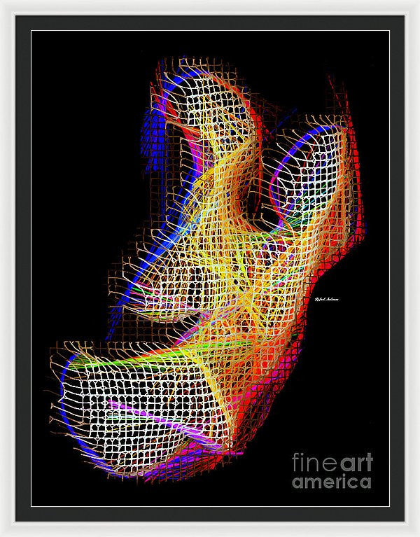 Framed Print - 3d Abstract