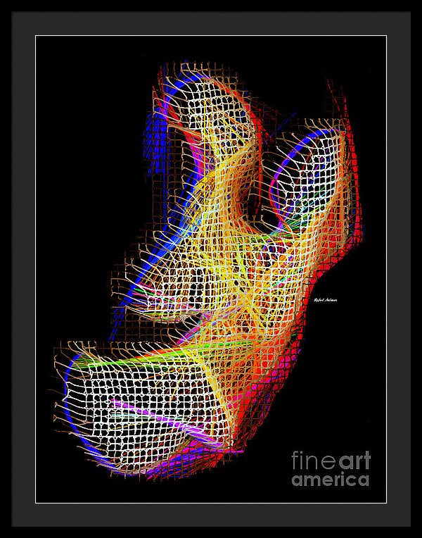 Framed Print - 3d Abstract