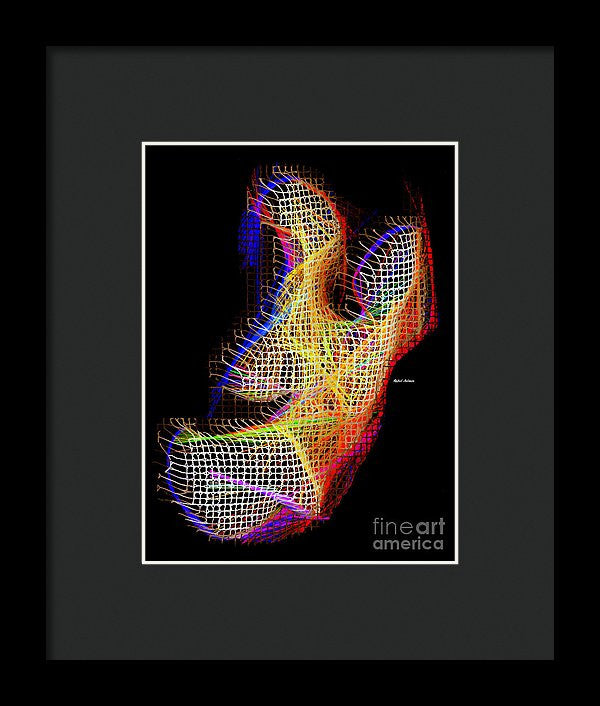 Framed Print - 3d Abstract