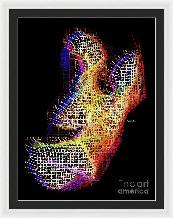 Framed Print - 3d Abstract