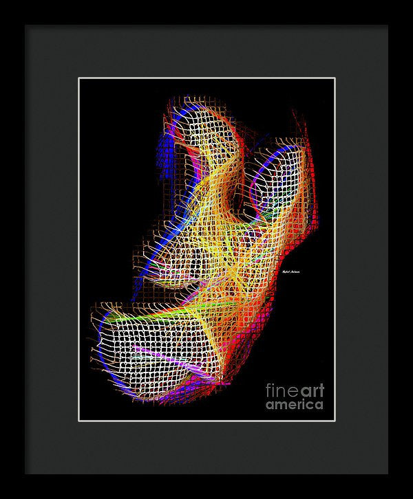 Framed Print - 3d Abstract