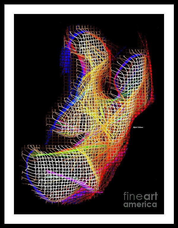 Framed Print - 3d Abstract