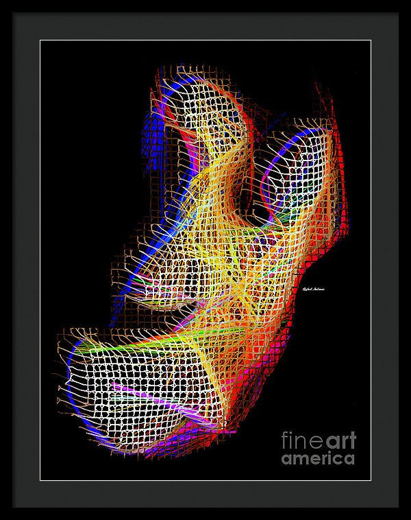 Framed Print - 3d Abstract