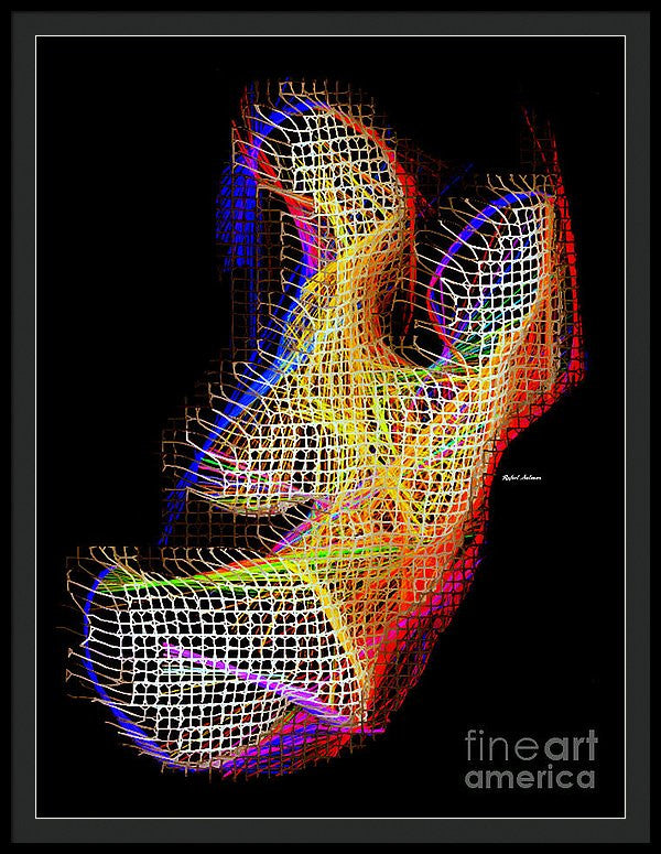 Framed Print - 3d Abstract