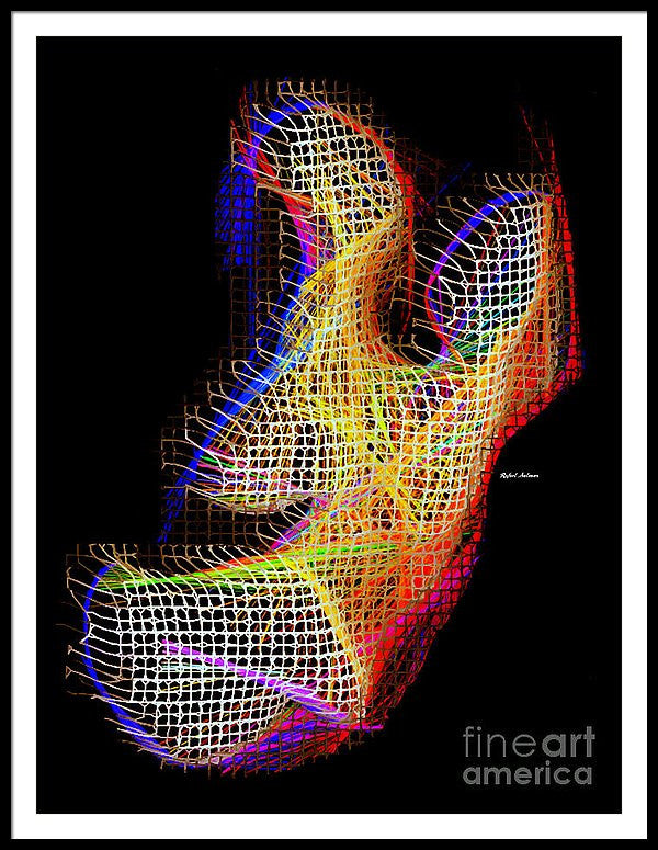 Framed Print - 3d Abstract