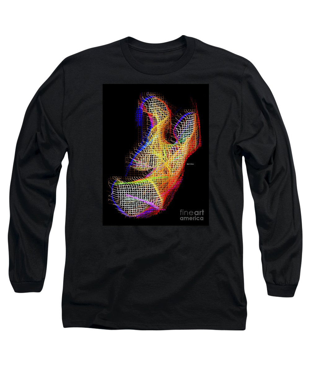 Long Sleeve T-Shirt - 3d Abstract