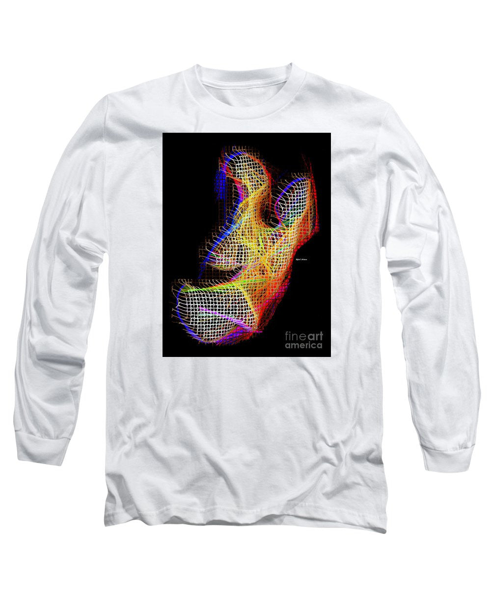 Long Sleeve T-Shirt - 3d Abstract