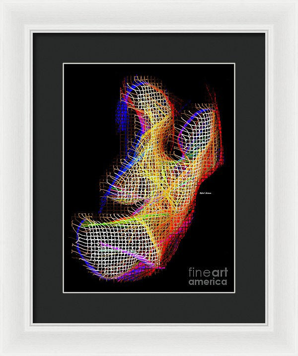 Framed Print - 3d Abstract