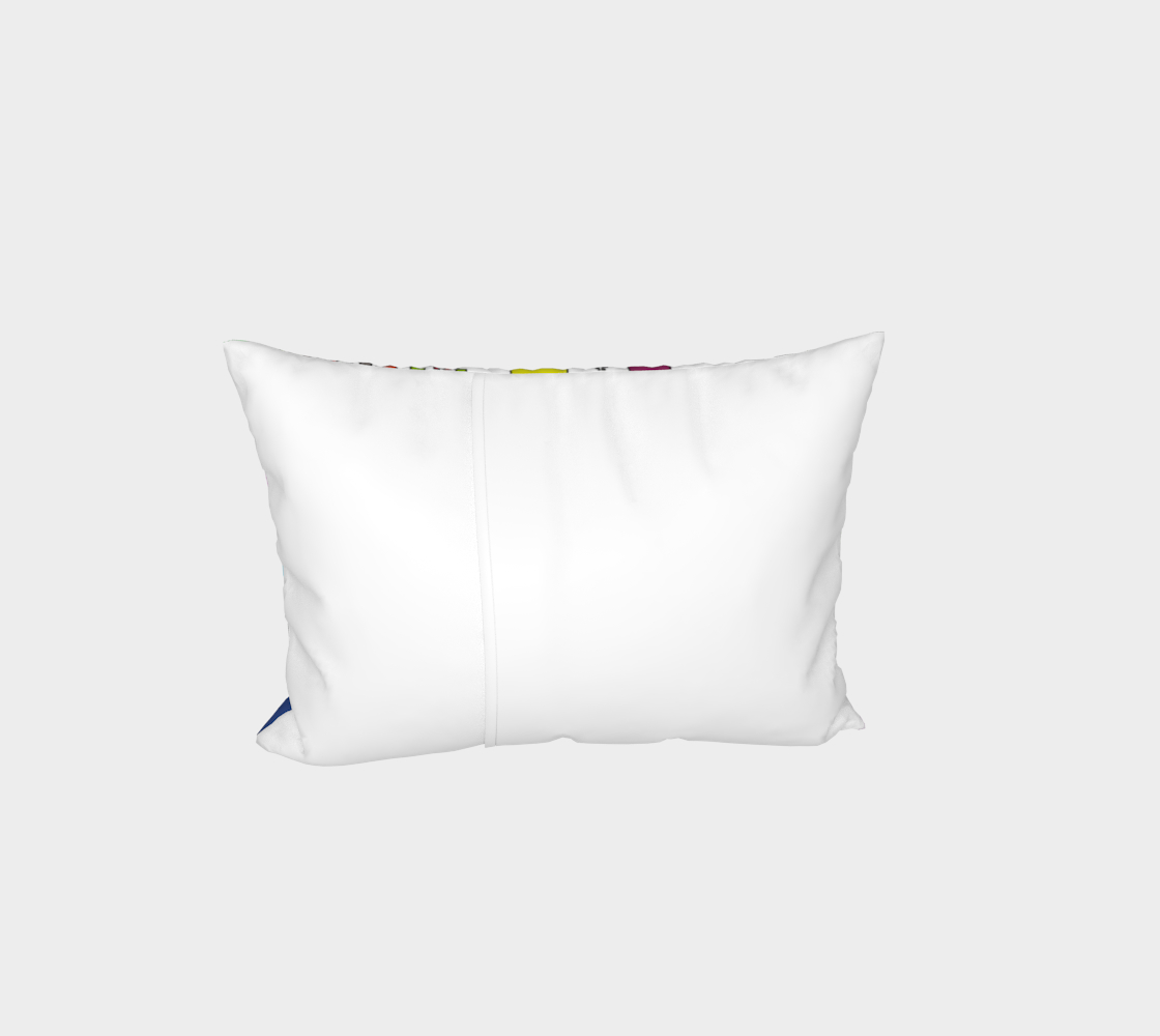 SocialDistance2 bed pillow sham standard