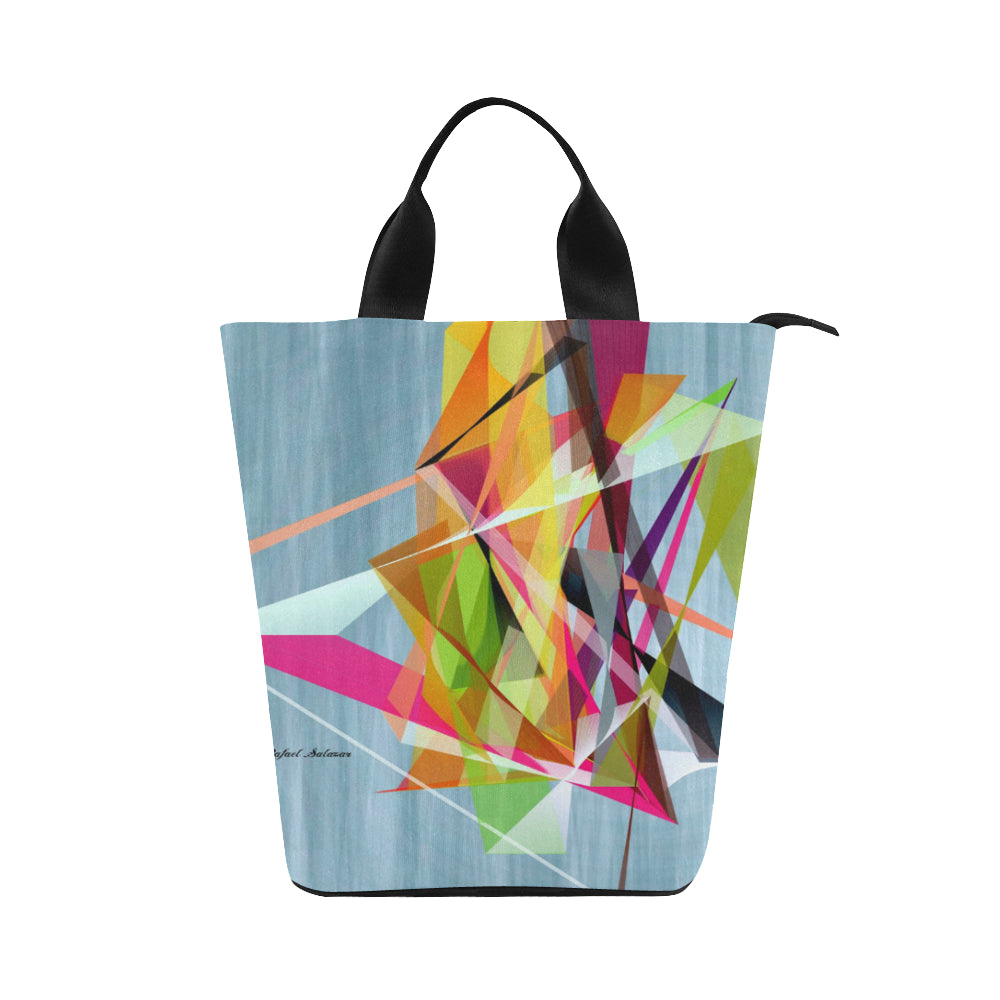 Summer Nylon Lunch Tote Bag (Model 1670)