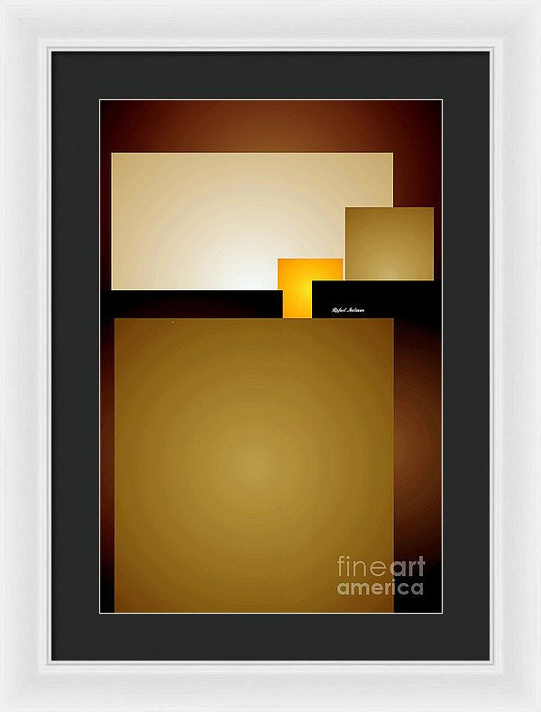 Framed Print - A Hint Of Yellow