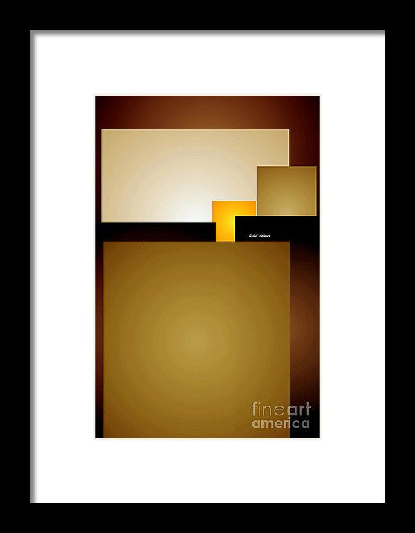 Framed Print - A Hint Of Yellow