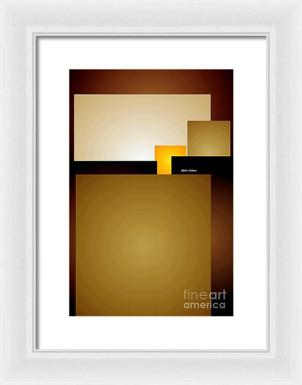 Framed Print - A Hint Of Yellow