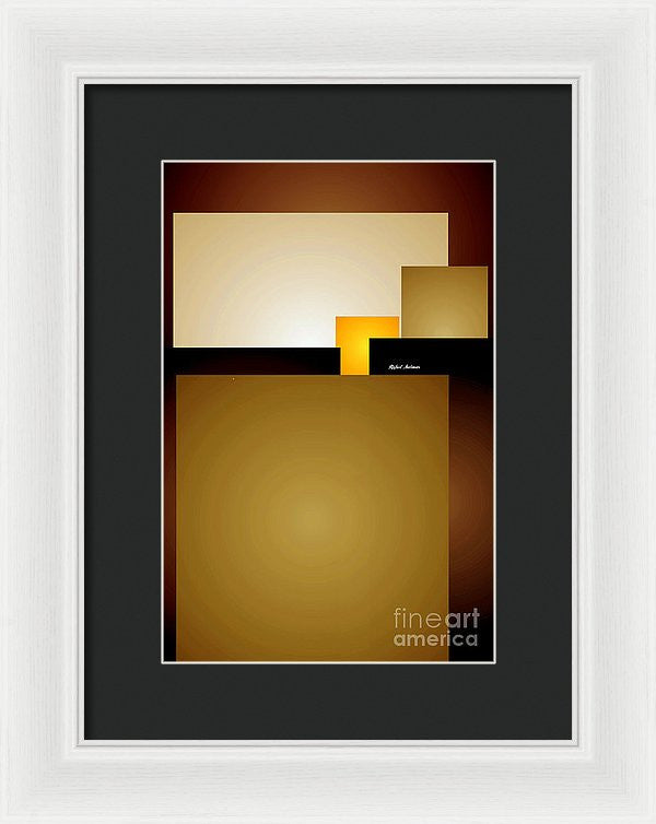 Framed Print - A Hint Of Yellow