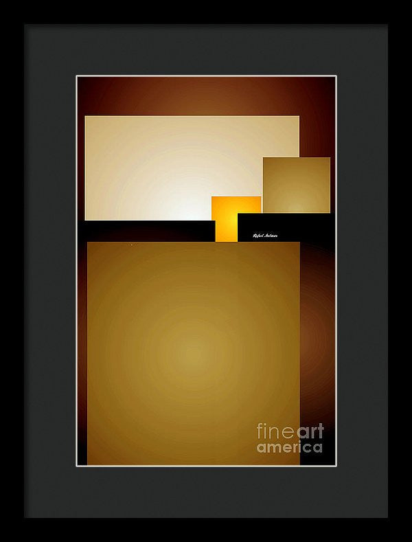 Framed Print - A Hint Of Yellow