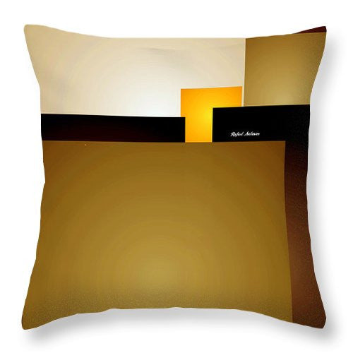 Throw Pillow - A Hint Of Yellow
