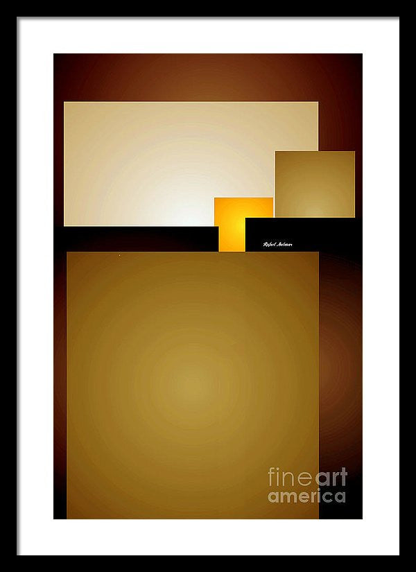 Framed Print - A Hint Of Yellow