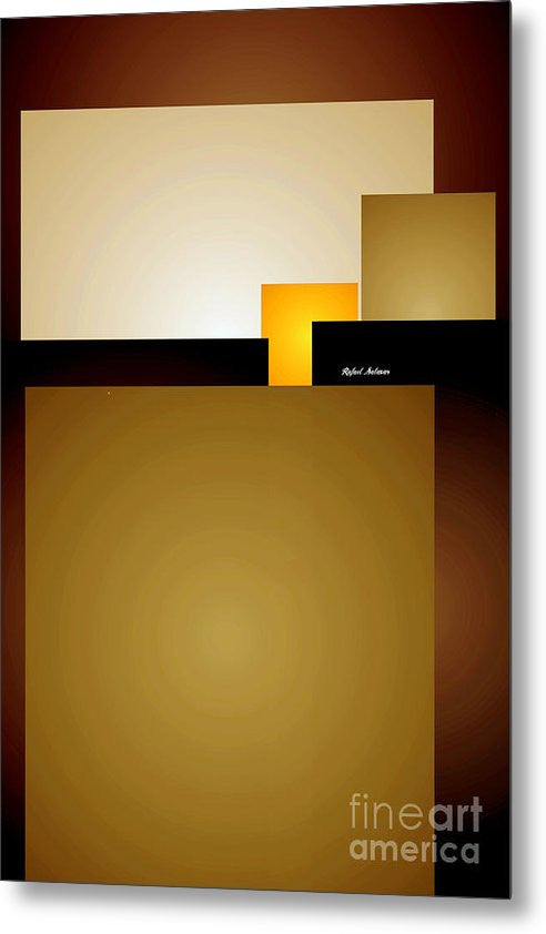 Metal Print - A Hint Of Yellow