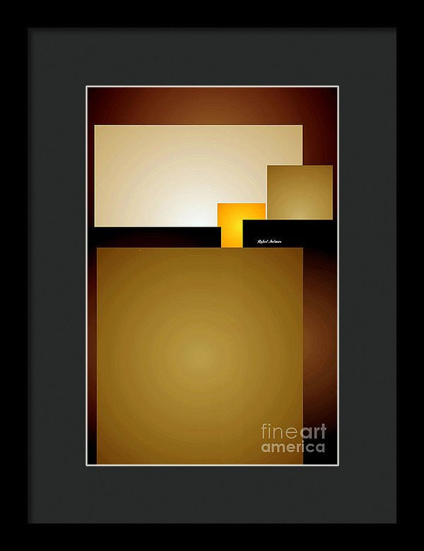 Framed Print - A Hint Of Yellow