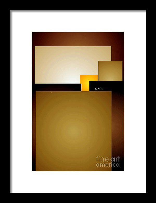 Framed Print - A Hint Of Yellow