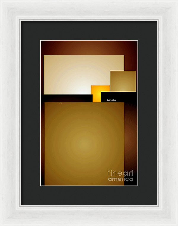 Framed Print - A Hint Of Yellow