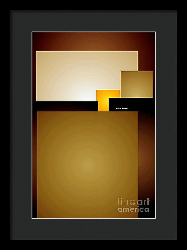 Framed Print - A Hint Of Yellow