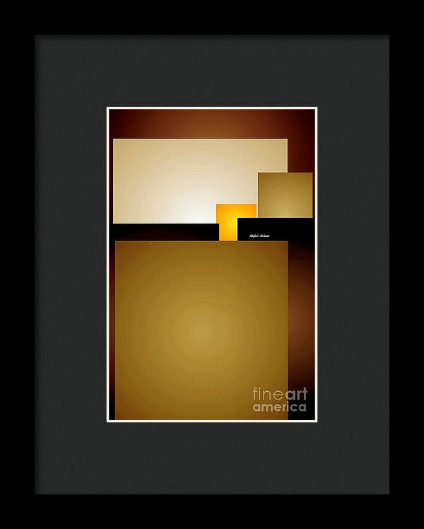 Framed Print - A Hint Of Yellow