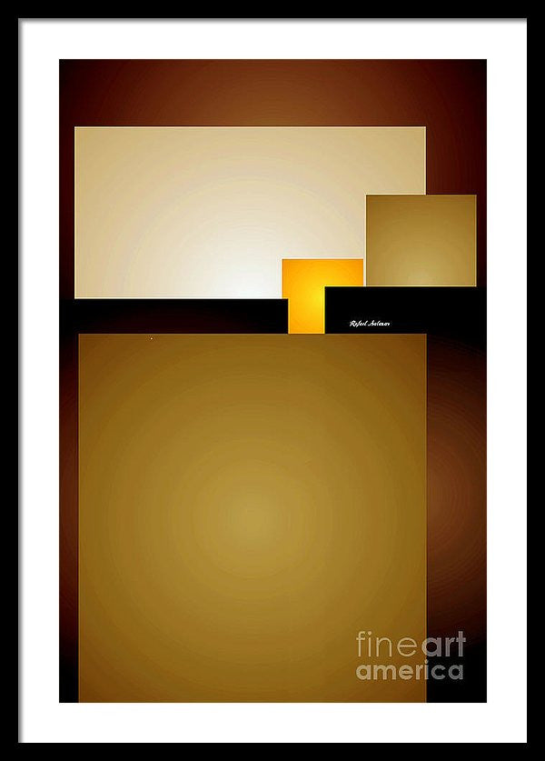 Framed Print - A Hint Of Yellow