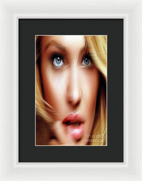 Framed Print - A Little Twist