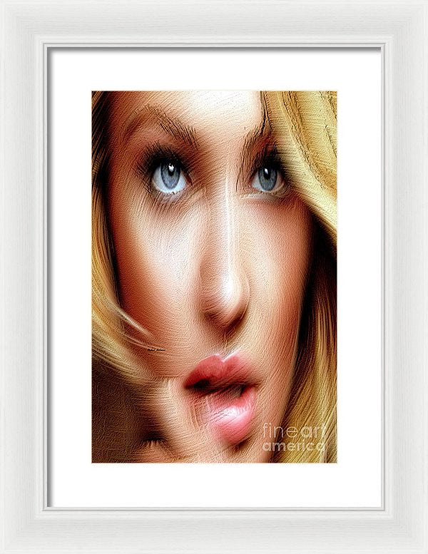 Framed Print - A Little Twist