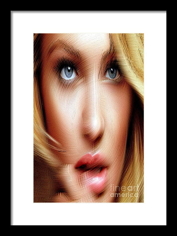 Framed Print - A Little Twist