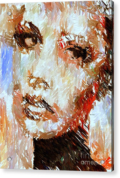 Impression sur acrylique - Un regard sur le passé