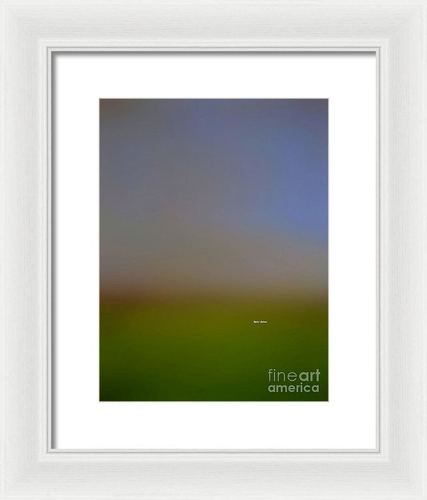 Framed Print - A New Beginning