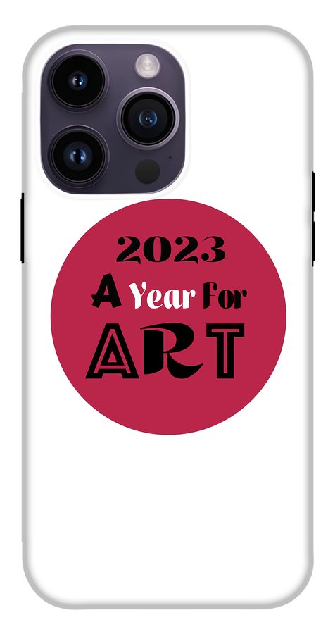 A Year For Art - Viva Magenta - Phone Case